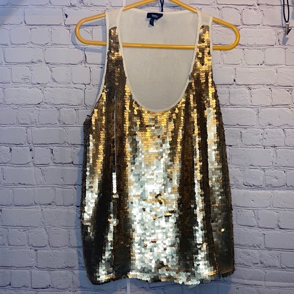Mossimo sequin sleeveless top 